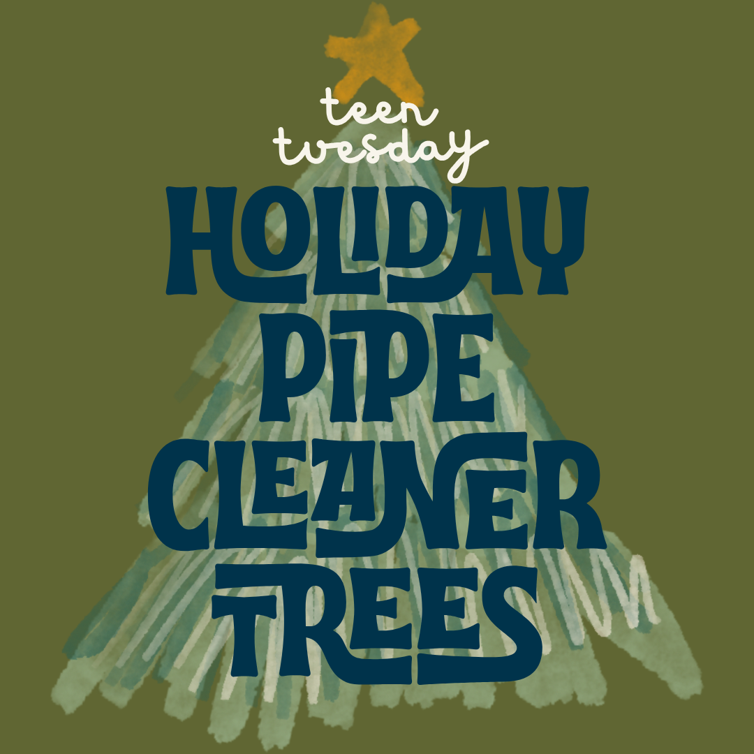Holiday Pipe Cleaner Trees