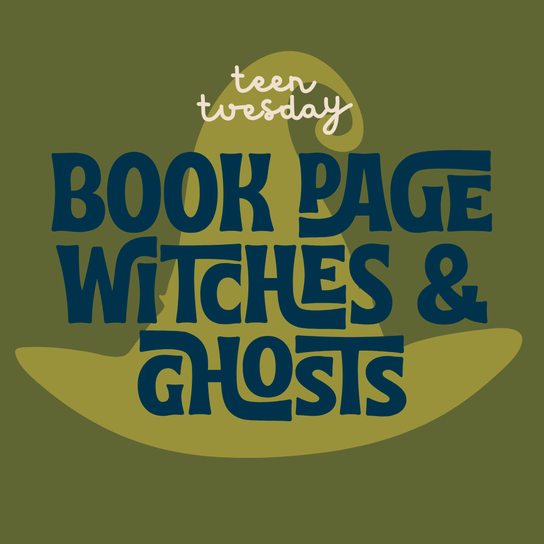 Book Page Witches & Ghosts