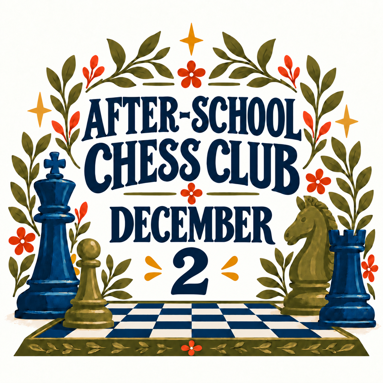 Drop In Chess Club - December 2