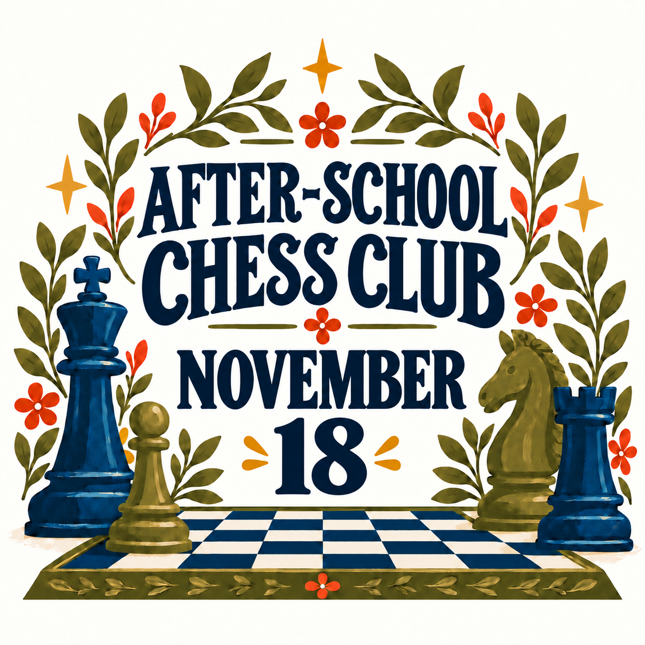 Drop In Chess Club - November 18