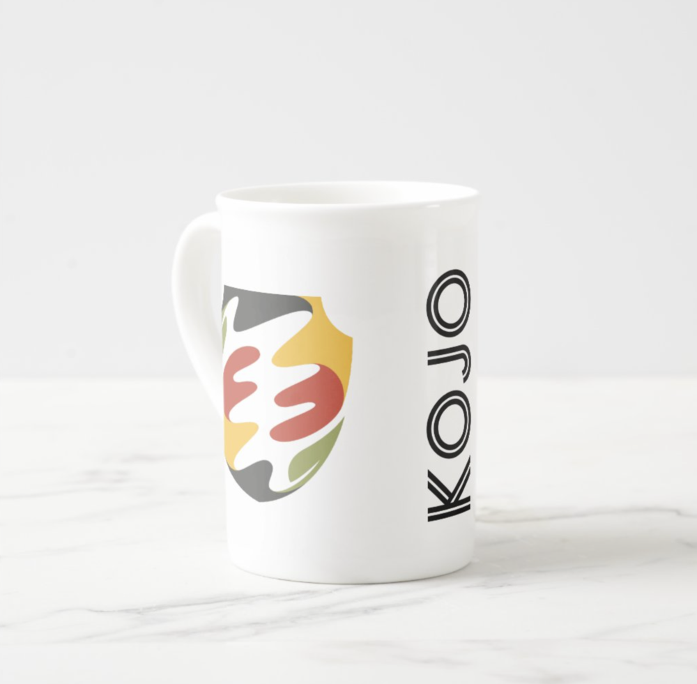 Modern Bone China Coffee Mug — Kojo Roastery