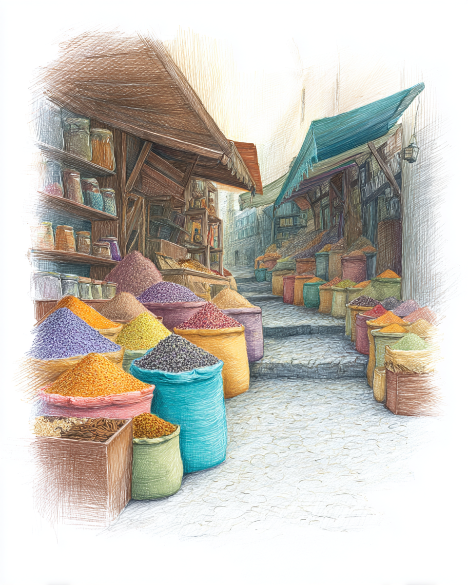 kojo_king_hand_drawn_colored_pencil_sketch_of_a_bazaar_spice__f3f93452-cad4-4c40-b6ec-402cf0078336_2.png