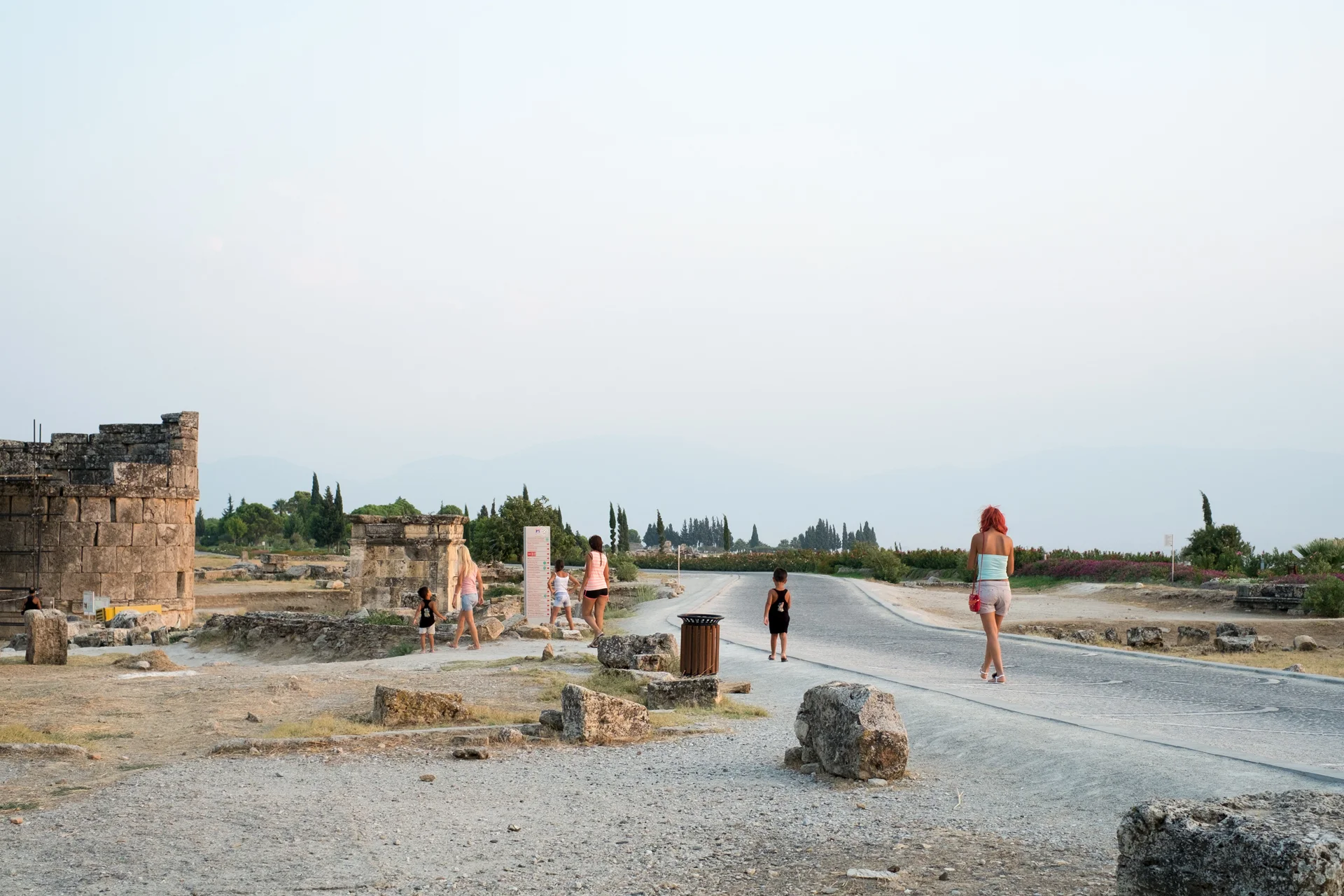 Imaginary Day : Pamukkale 037 pigment print, framed 40 x 60cm, 2013