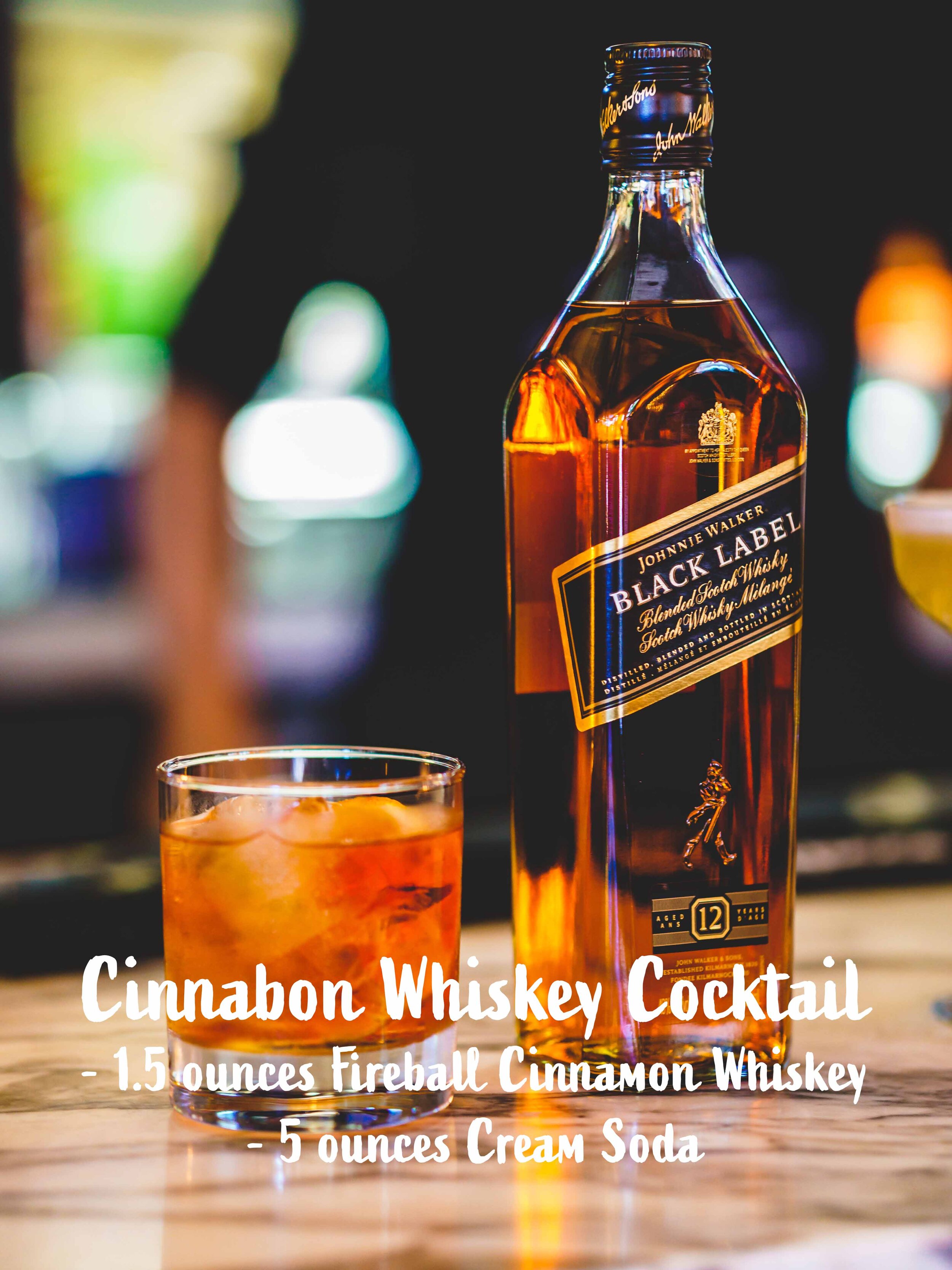 Cinnabon Whiskey Cocktail Fireball Let's Drink!