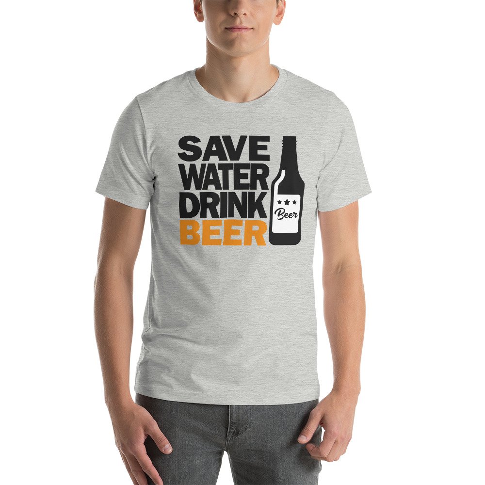 Funny Beer Shirts For Men - Save Water Drink Beer - Beer Gifts for Men ...