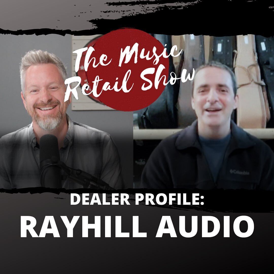 Have you listened to our latest episode featuring @rayhill_audio yet?  If not hit the link in our bio to check it out!  We talk about how Jeremy, owner of Rayhill Audio has built a successful online business selling guitars.