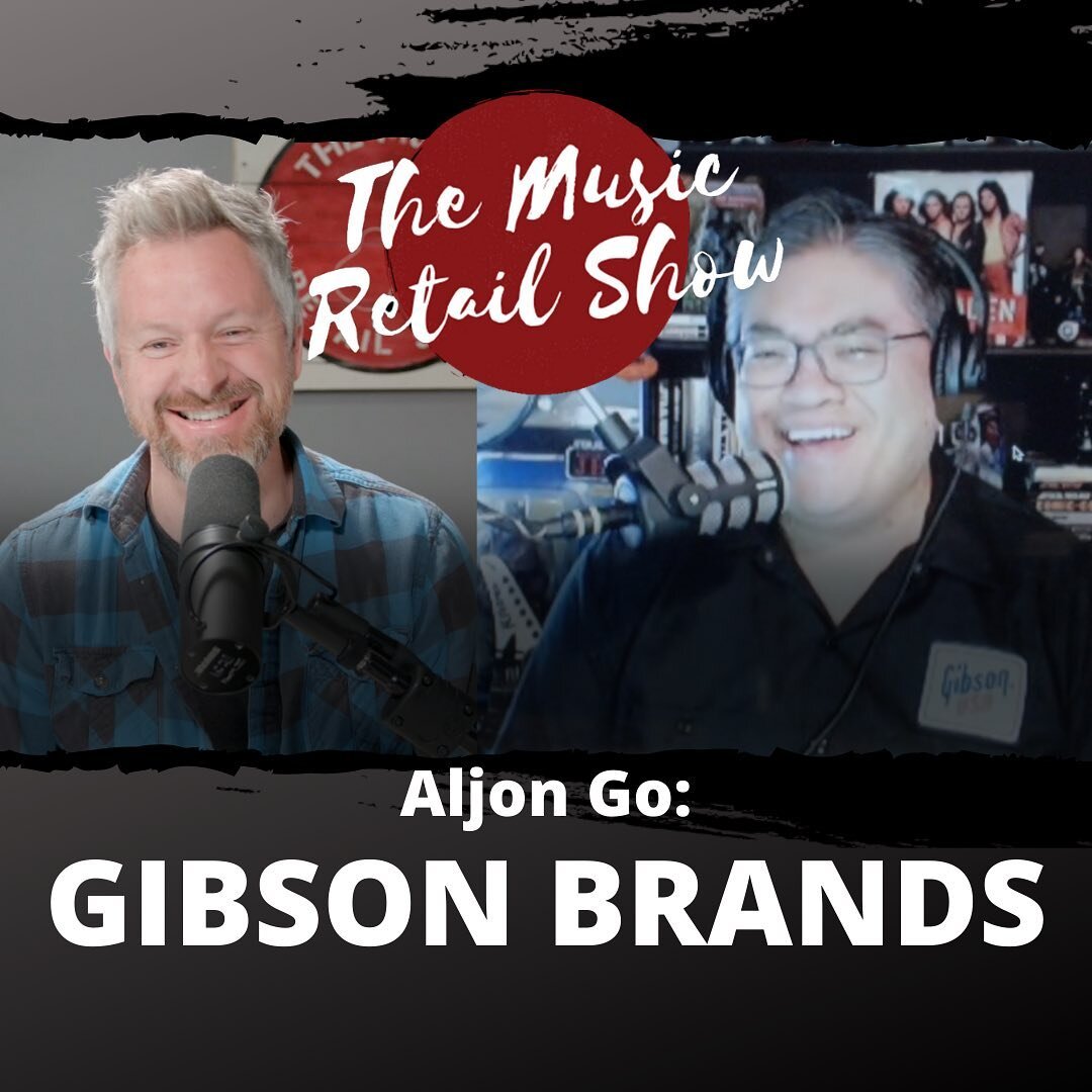 Have you listened to our latest episode with the great @aljongo of Gibson Brands?  Hit the link in our bio to check it out!