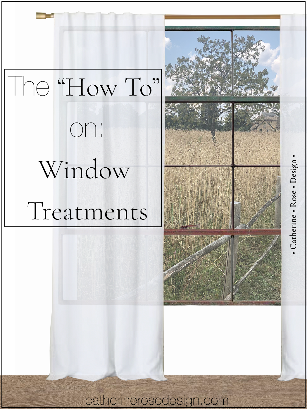 The How To On Window Treatments!
