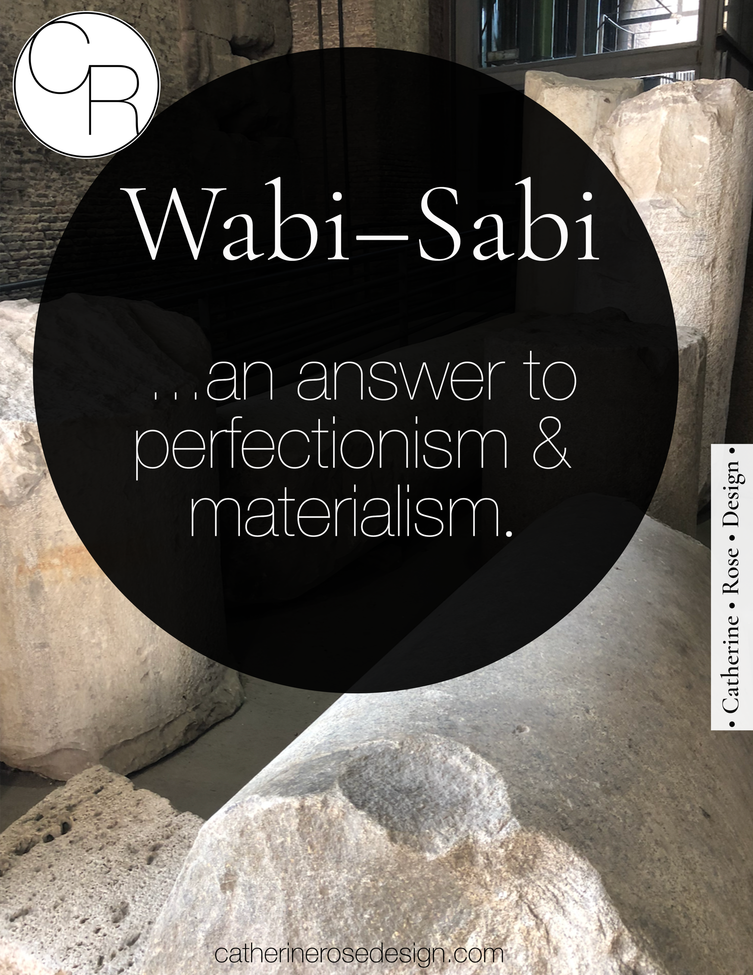 Wabi–Sabi ...an answer to perfectionism &amp; materialism.