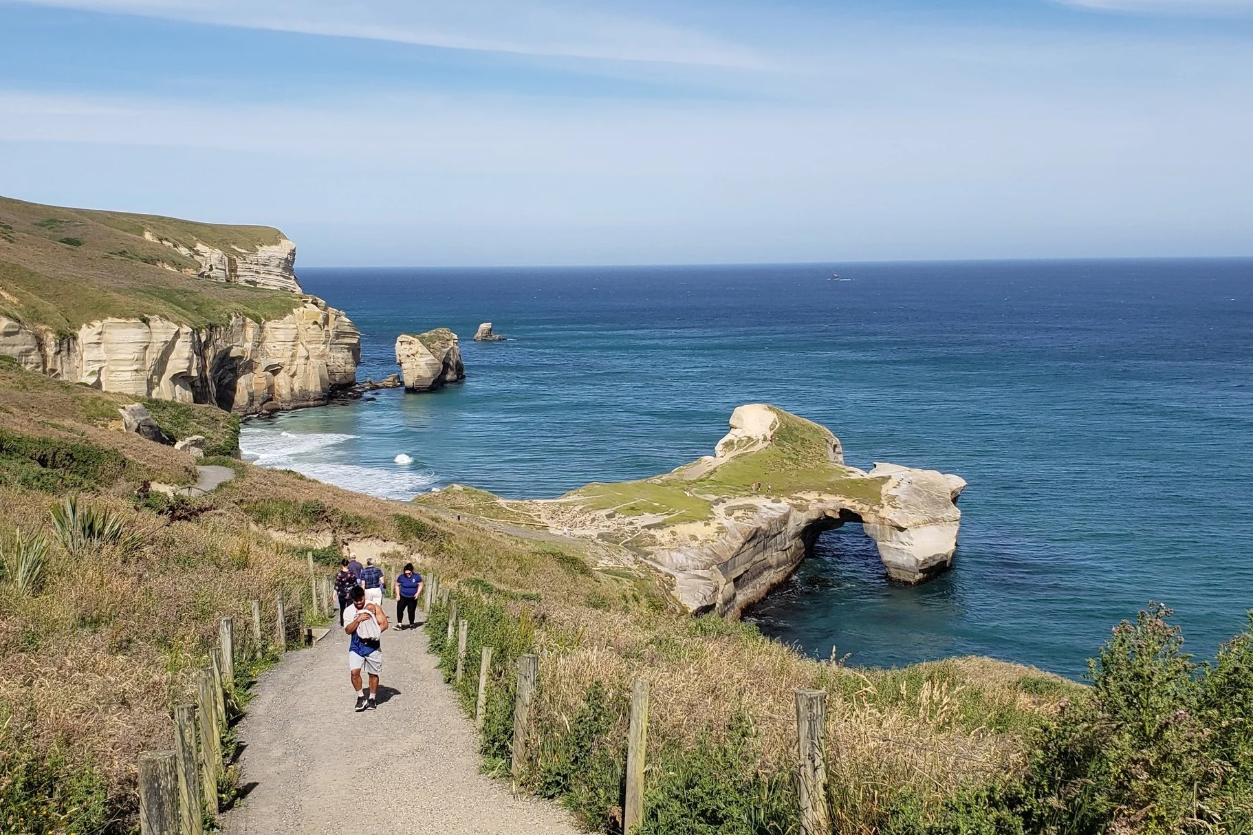 Tunnel Beach, Dunedin, New Zealand. Photo credit: Kevin Lalonde
