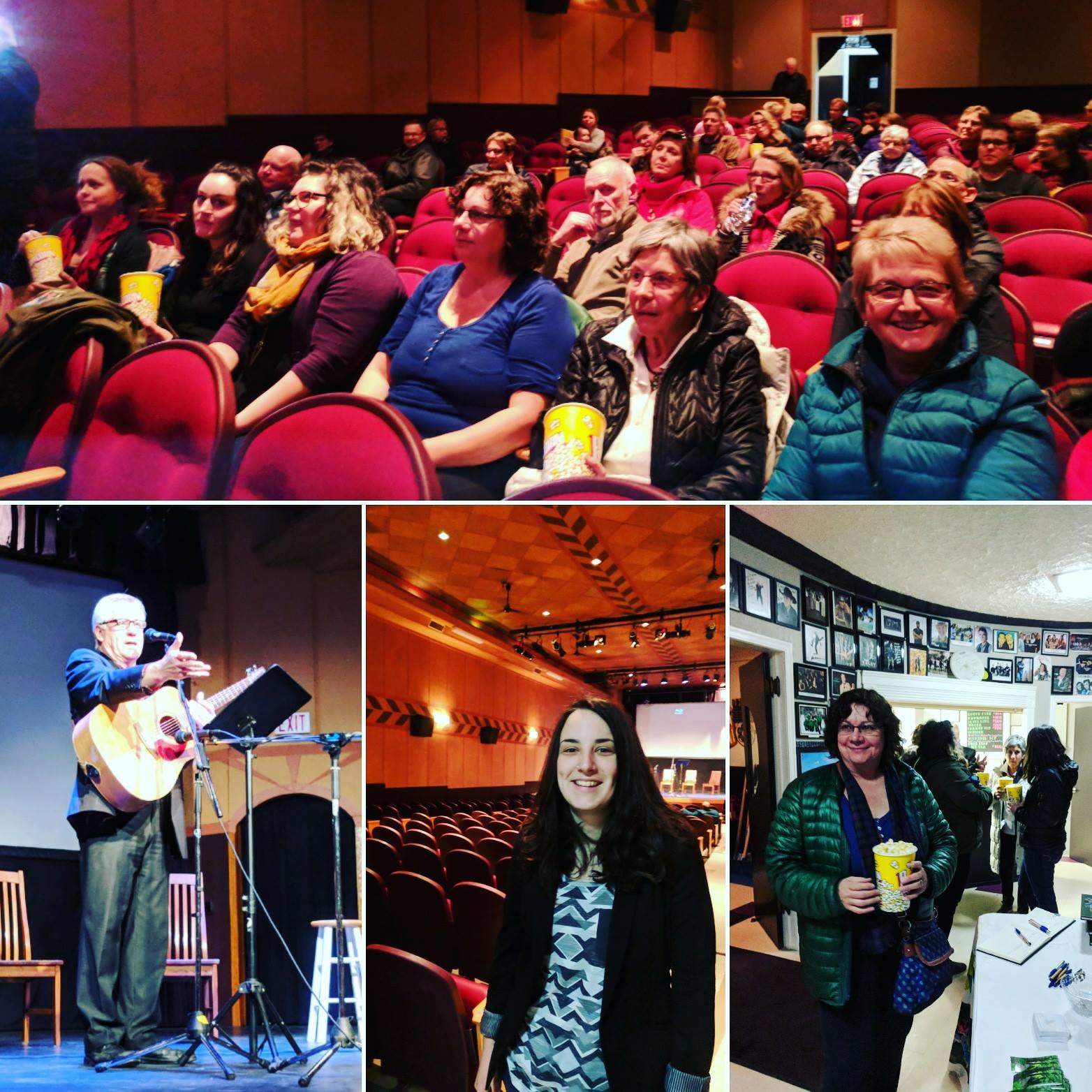 Photos from the BRWA’s “Finding Common Ground” documentary premiere. Filmmaker Alison Bortolon pictured in centre photo.