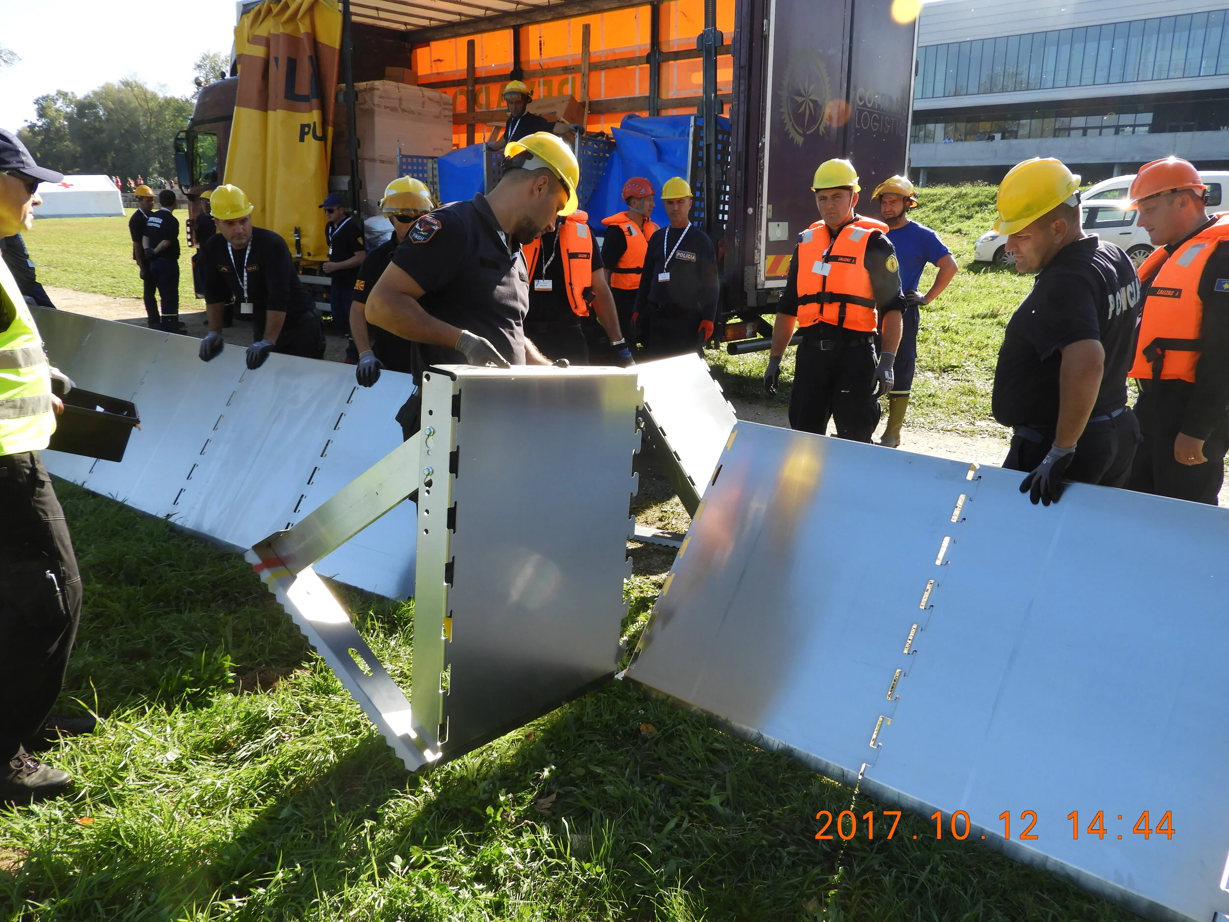 Field excercise in Varazdin, Croatia