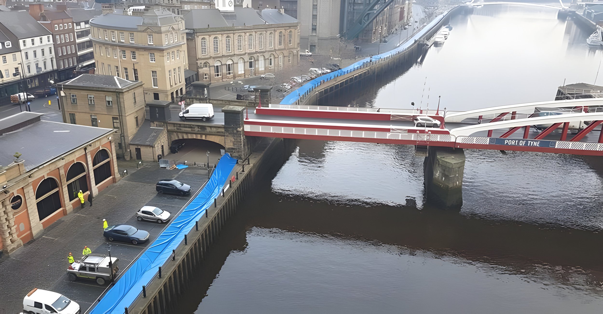 Mobile flood barriers