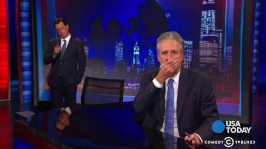 Jon Stewart drums with Asbury Park’s ‘No Wine for Kittens’ for Suicide Prevention