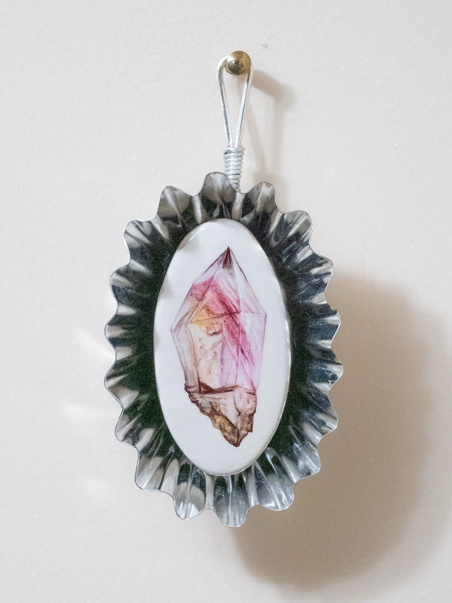 "Hidden Gem: Rose Quartz SiO₂"