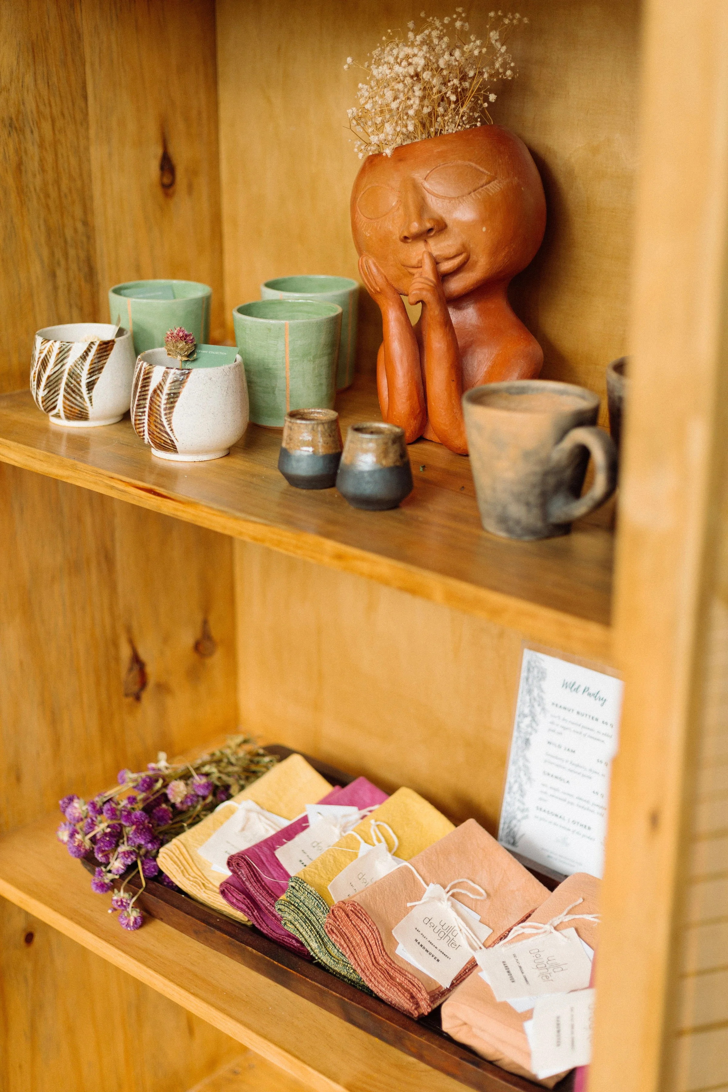 Wild Napkins - naturally dyed