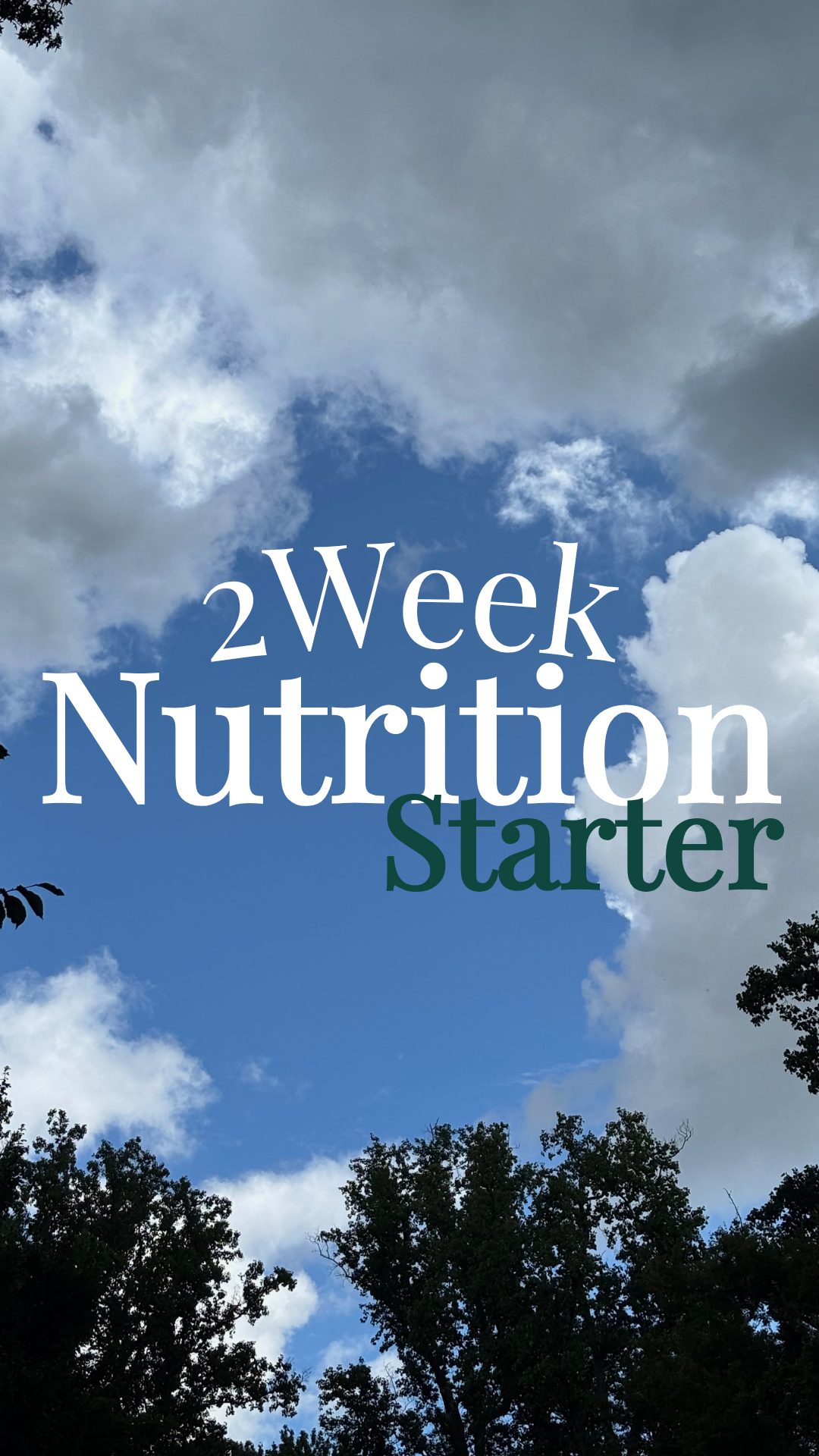 2 Week Nutrition Starter
