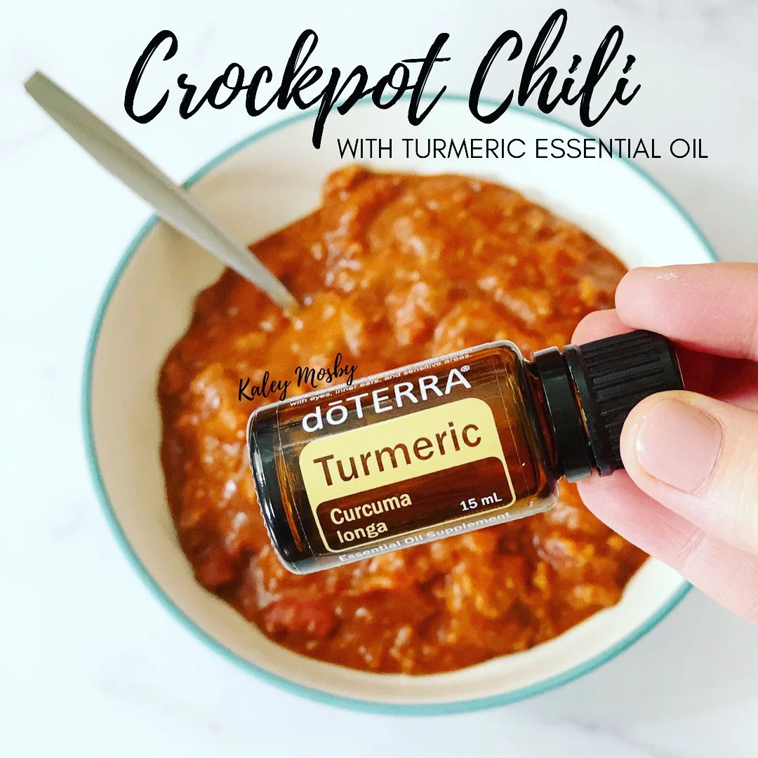 Crockpot Chili with Turmeric Essential Oil
