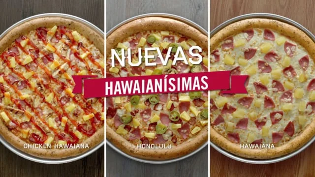 DOMINO'S - HAWAIIANISIMAS (Copy)