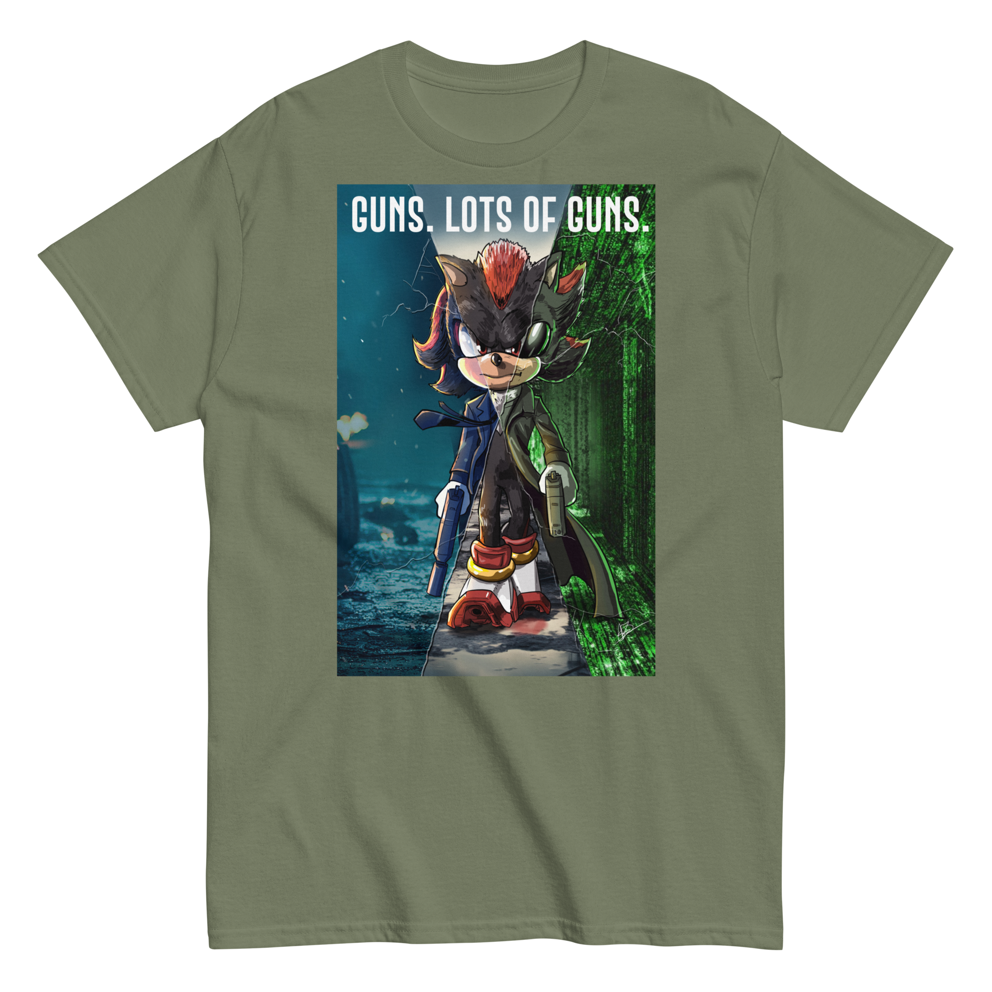 unisex-classic-tee-military-green-front-67008b7f12d6e.png