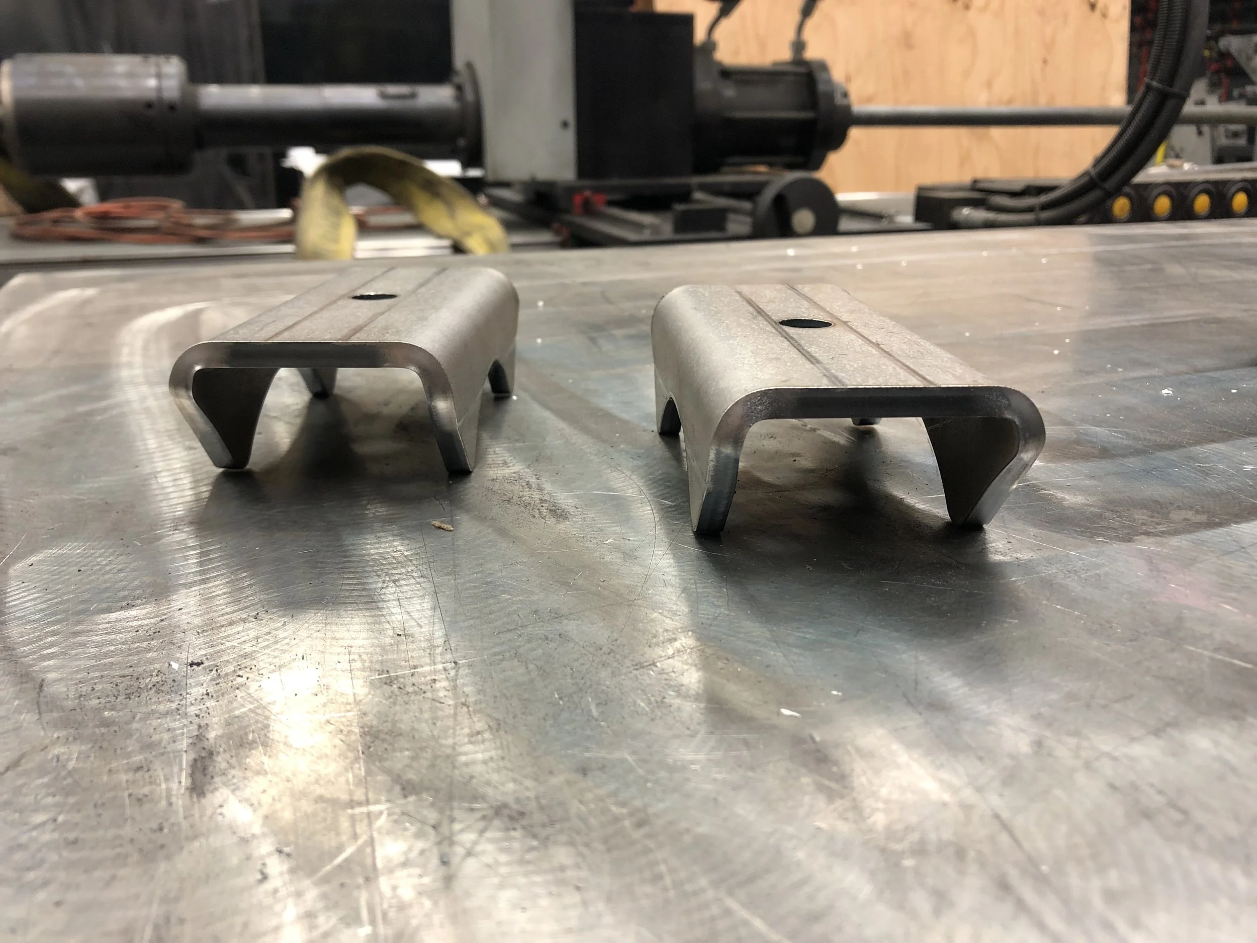 Low Profile Leaf Spring Perch Pair — Pacific Bending Inc.