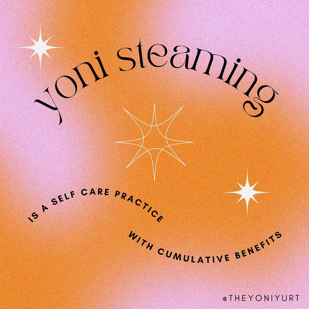 I&rsquo;ve been saying this a lot to my steaming clients. 

First and foremost I view my own Yoni steaming practice as self care- this helps me in framing my steam time as a non-negotiable. 

I share this with clients as most who are new to steaming 