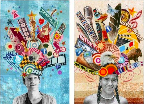 Identity Collage [MIXED MEDIA]