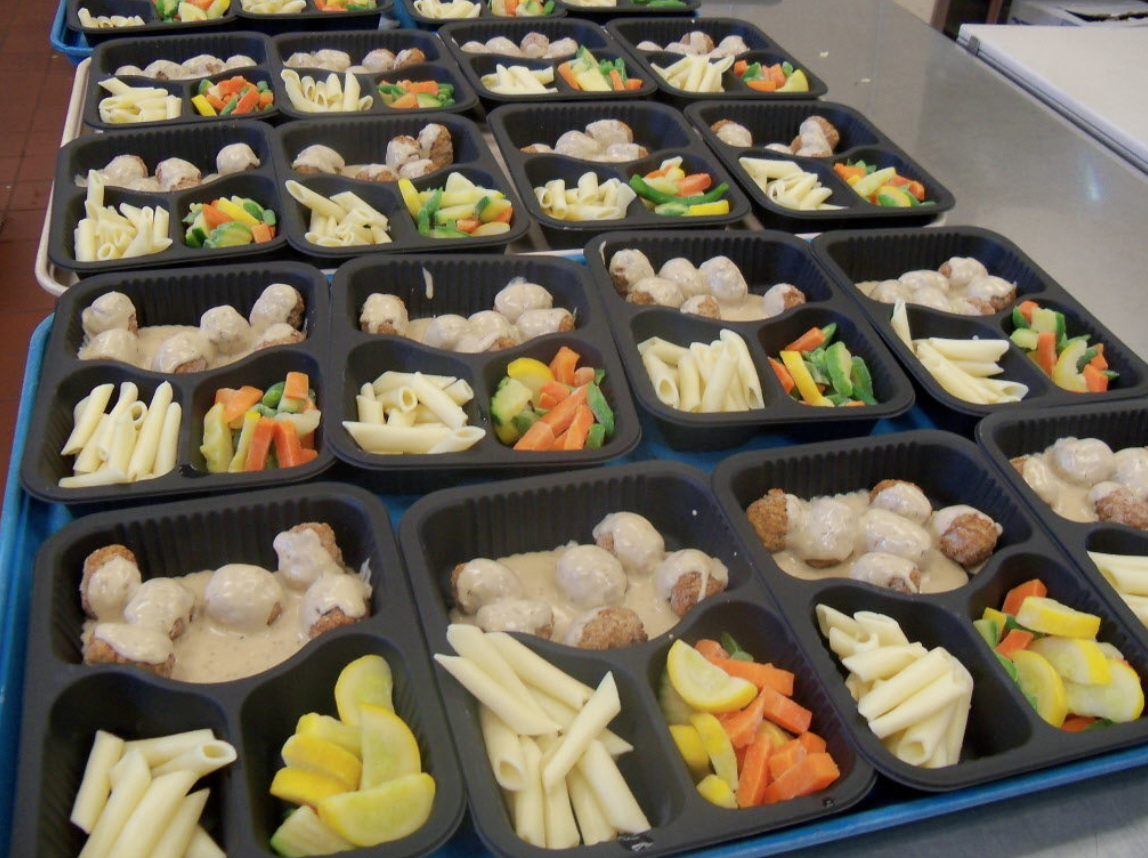 Meals prepped and ready for delivery!