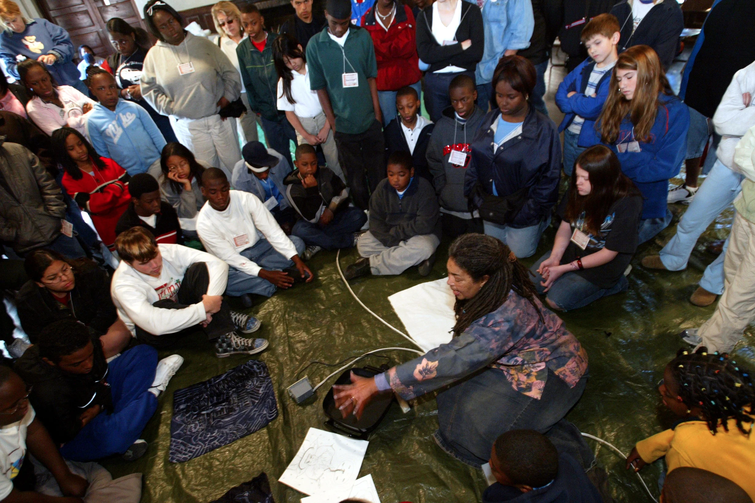 April 2004 Indigo Squares Project, South Carolina