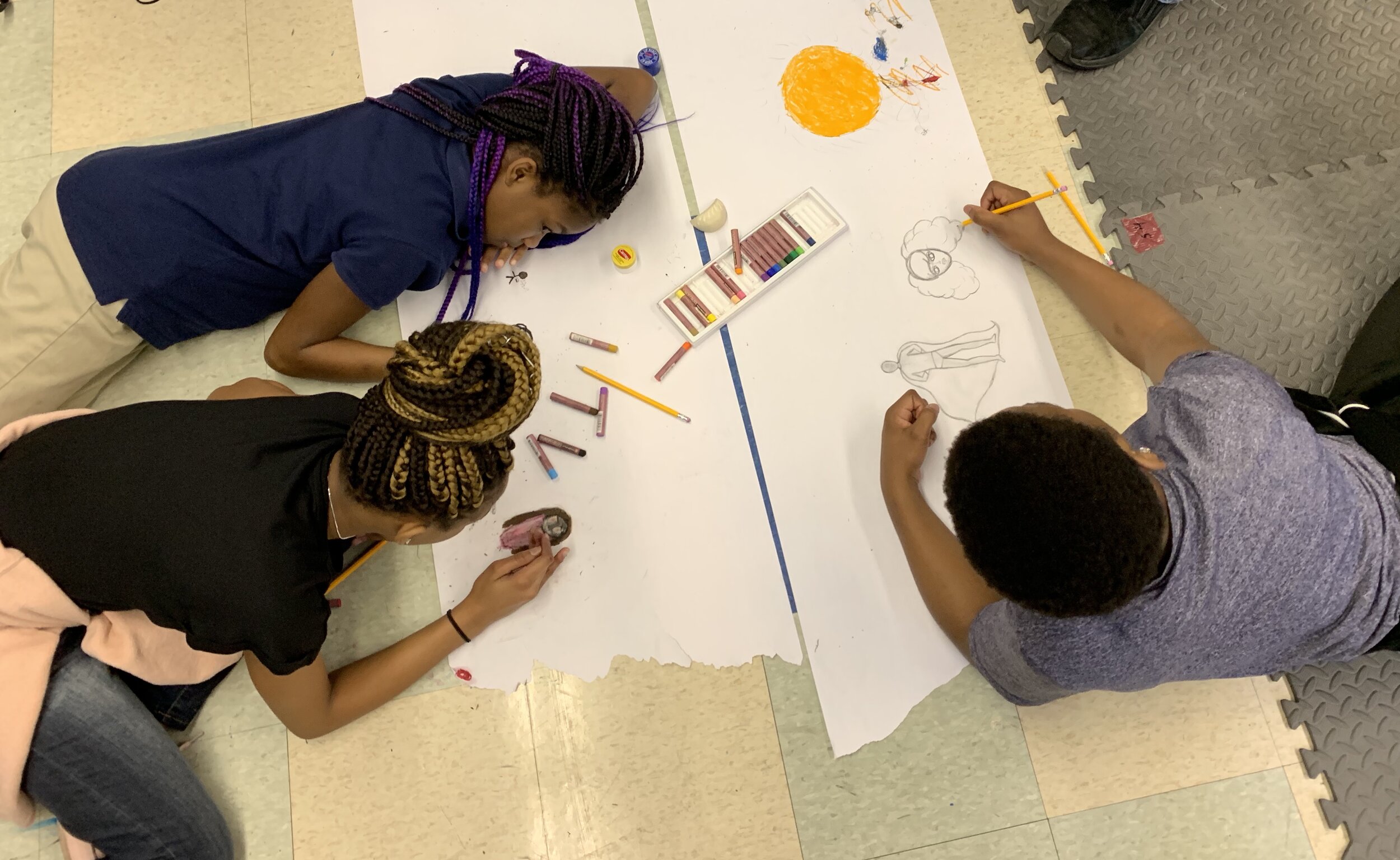 Teen Art Studio — American Mural Project