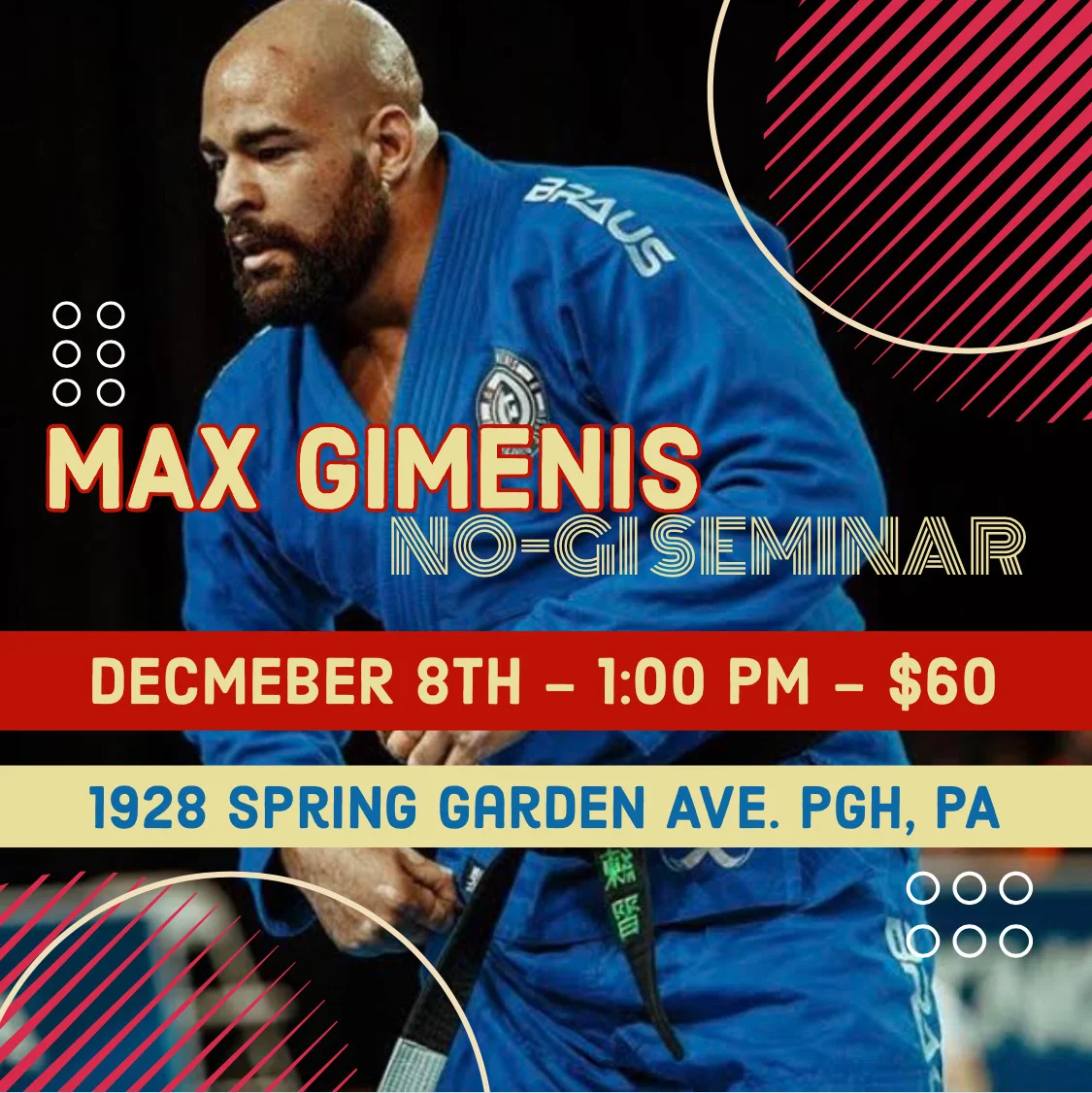 Max Gimenis No Gi Seminar