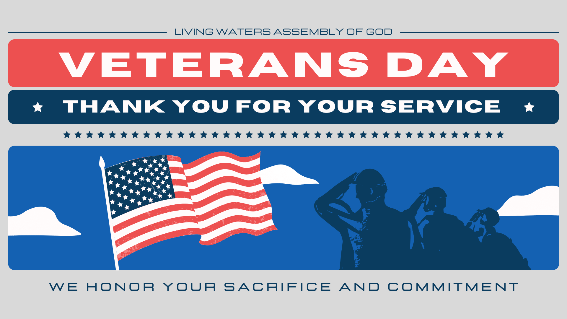 Image of happy veterans day