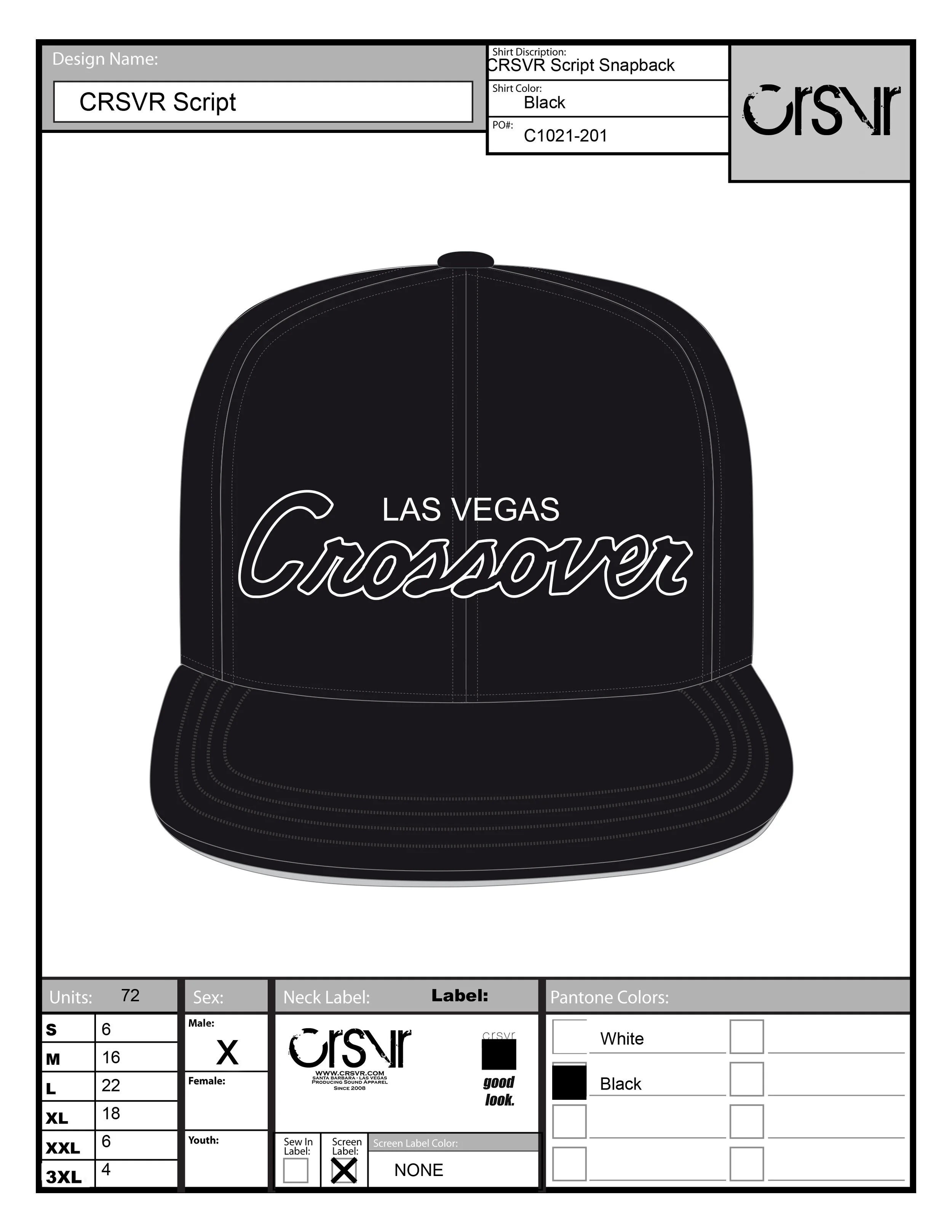 Crossover Script Snapback.jpg