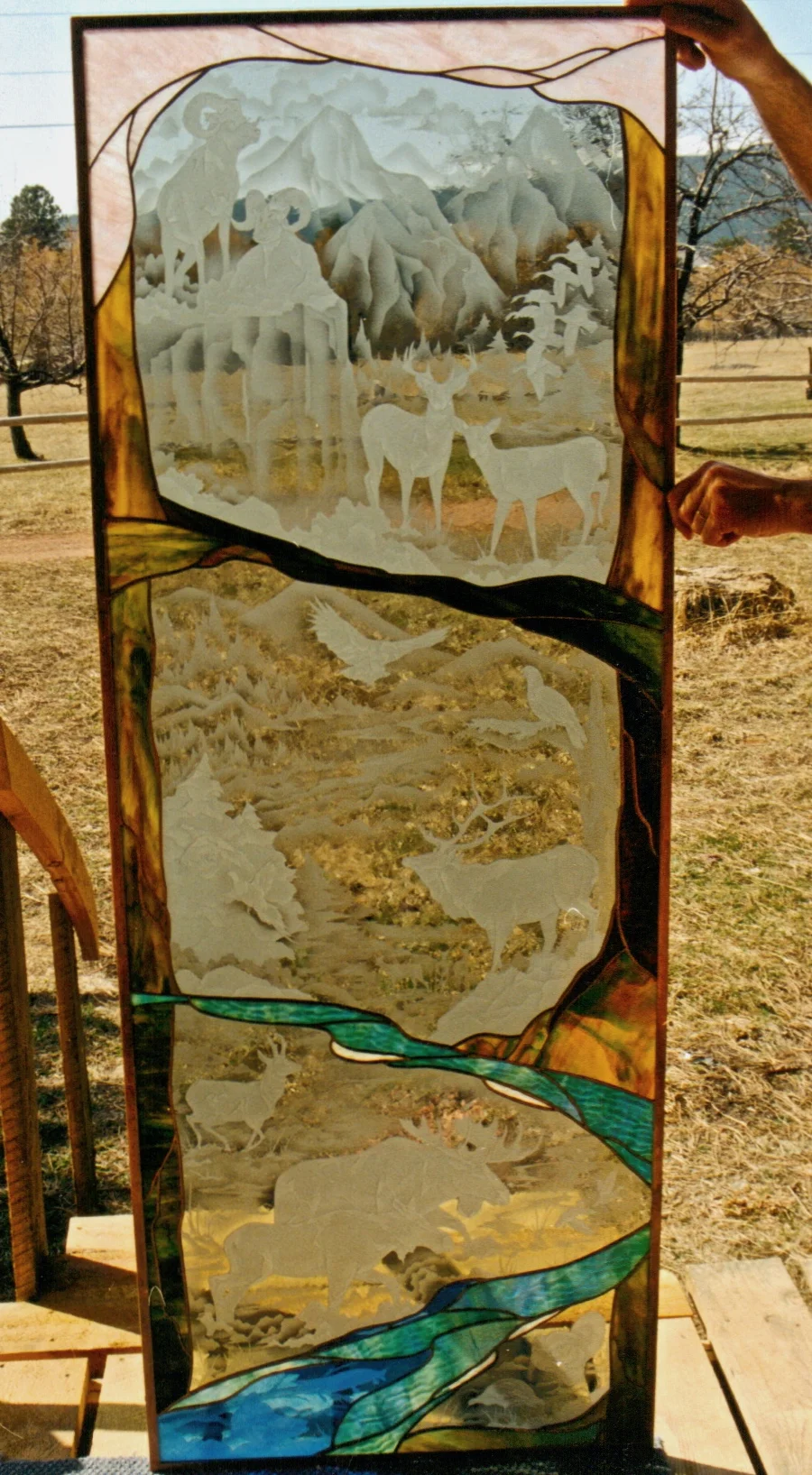 High Country sandblasted door.jpg