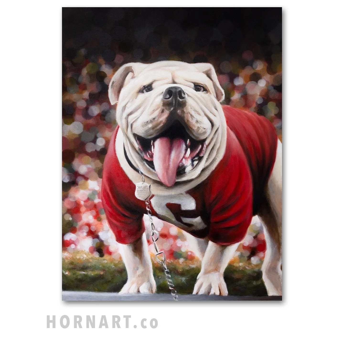 Uga III 🐾 30&rdquo; x 40&rdquo; oil on canvas 🎨 Prints available at the link in my bio!

#art #artwork #oilpainting #uga #ugaiii #bulldogs #dawgs #godawgs #georgiafootball #fineartamerica #athens #georgia #georgiaartist #georgiaart #painting #artpr