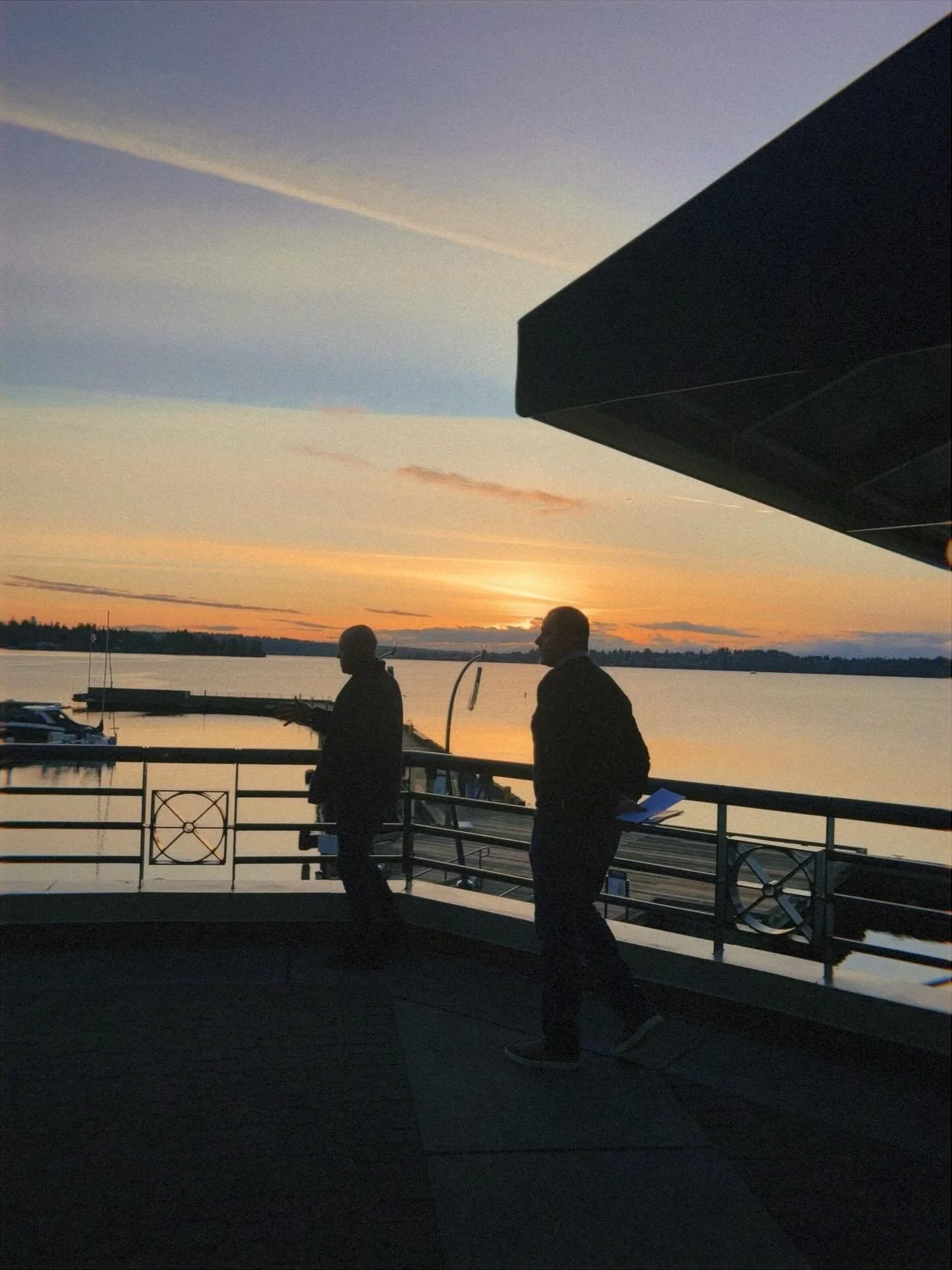 Longer days mean more chances to enjoy the views. 7:20 sunset is primo dining time!