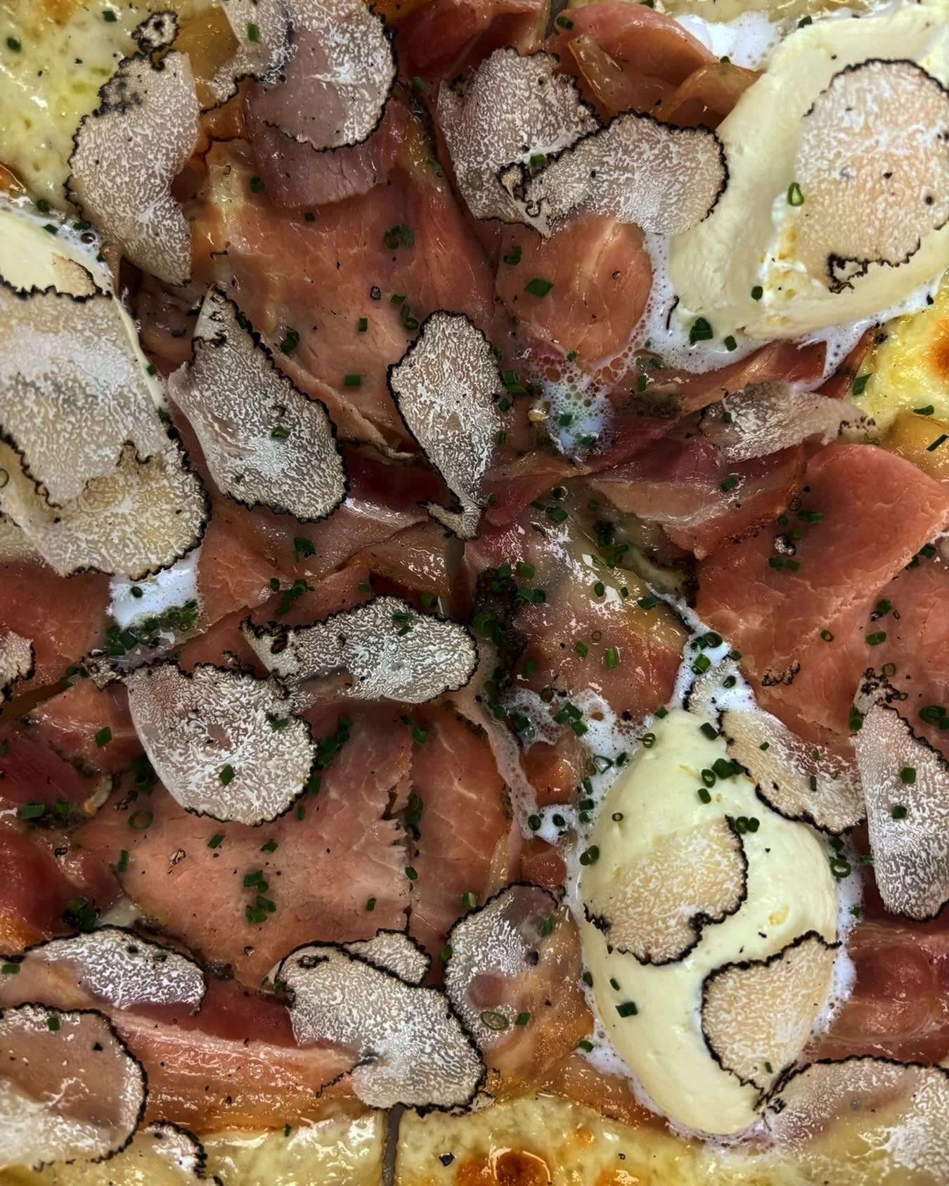 When you order something with truffles, you better believe, you&rsquo;re going to get truffles. #trufflepizza