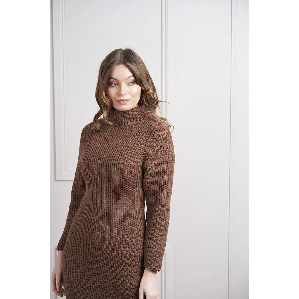 Eleanor - Dress - Rowan Alpaca Soft DK