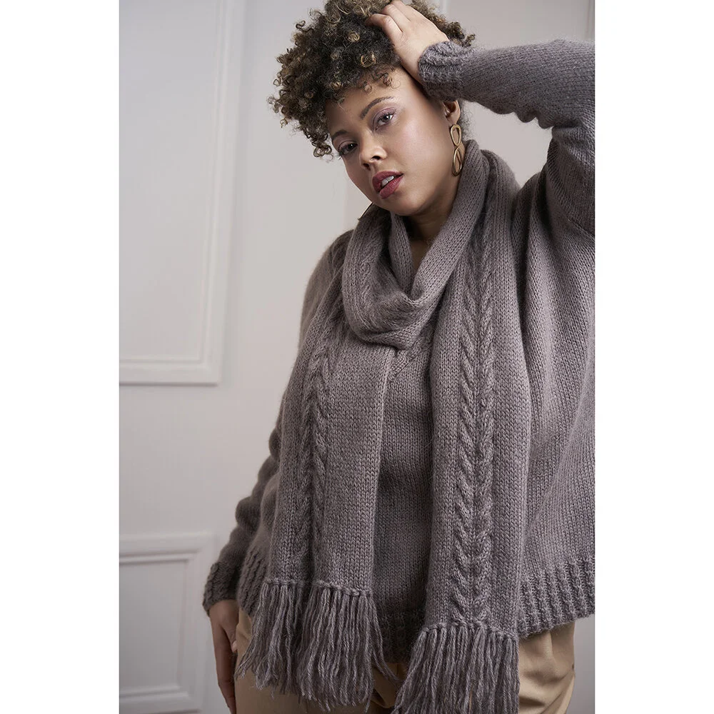 Mae - Scarf - Rowan Kid Classic