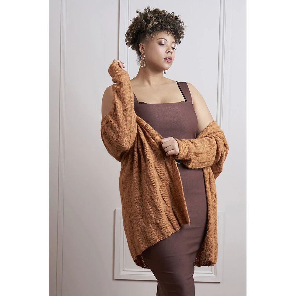 Levi - Cardigan - Rowan Alpaca Classic