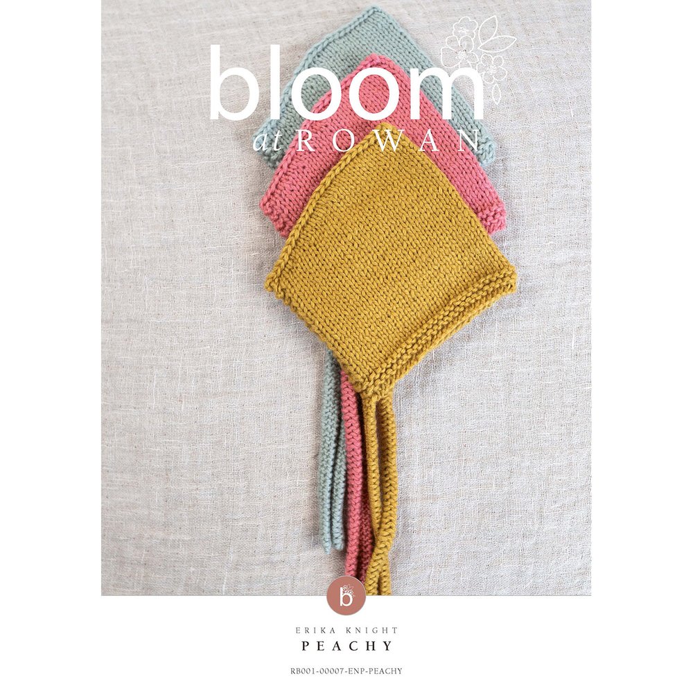 Peachy bonnet Rowan Cotton Wool — Ewe Wool Shop - Main Image