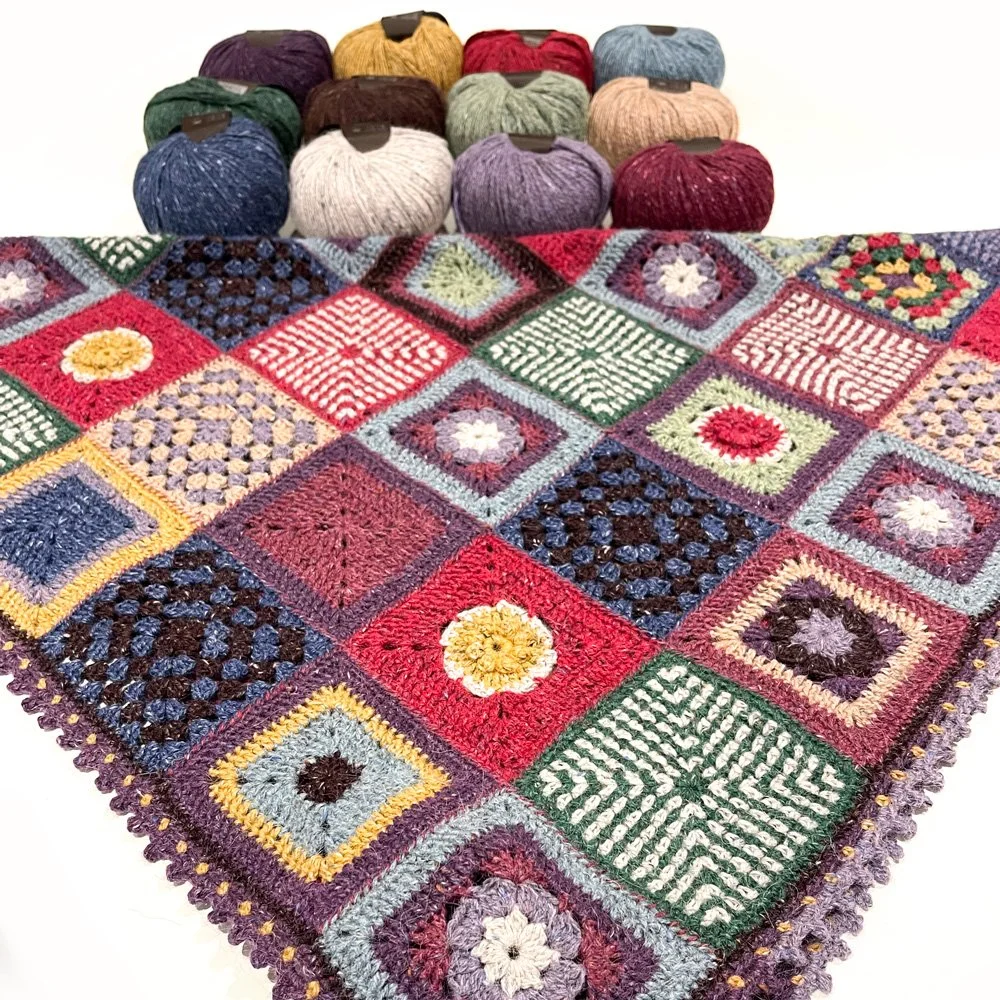 Winter Jewels Crochet Blanket Designed by Rubydamson using - Main Image
