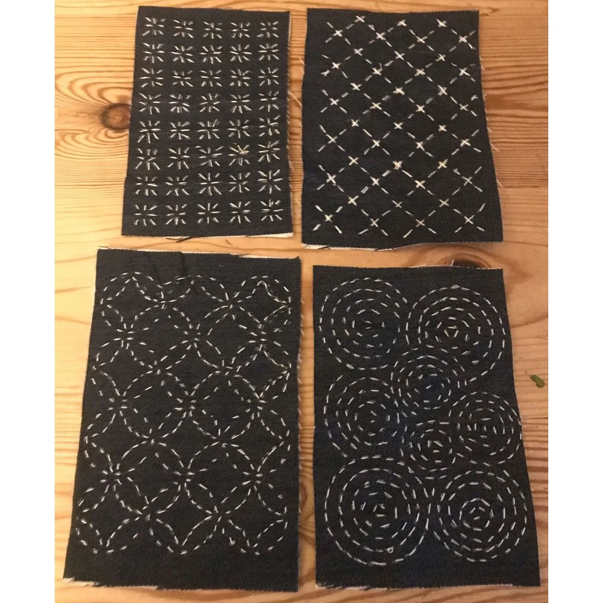 Japanese method of mending- using Sashiko and Boro Workshop