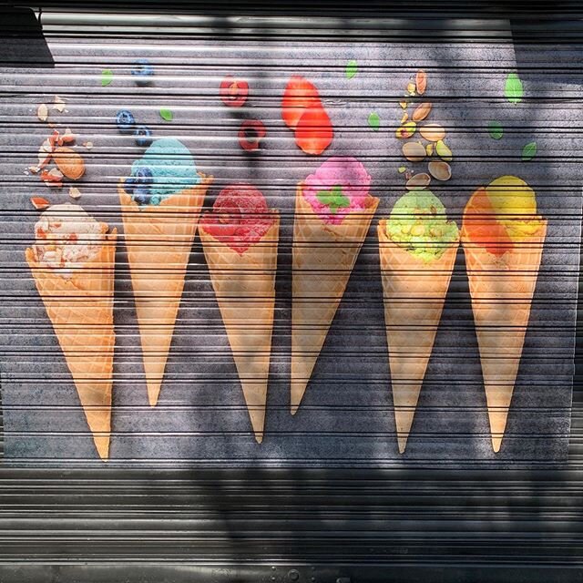 When out searching for #Godswill in your life, it&rsquo;s important to pay attention to the #signsfromgod .

This one seemed pretty obvious 🍦🤣
.
#summerinspain🇪🇸 #weallscreamforicecream #raineydaysintheheat