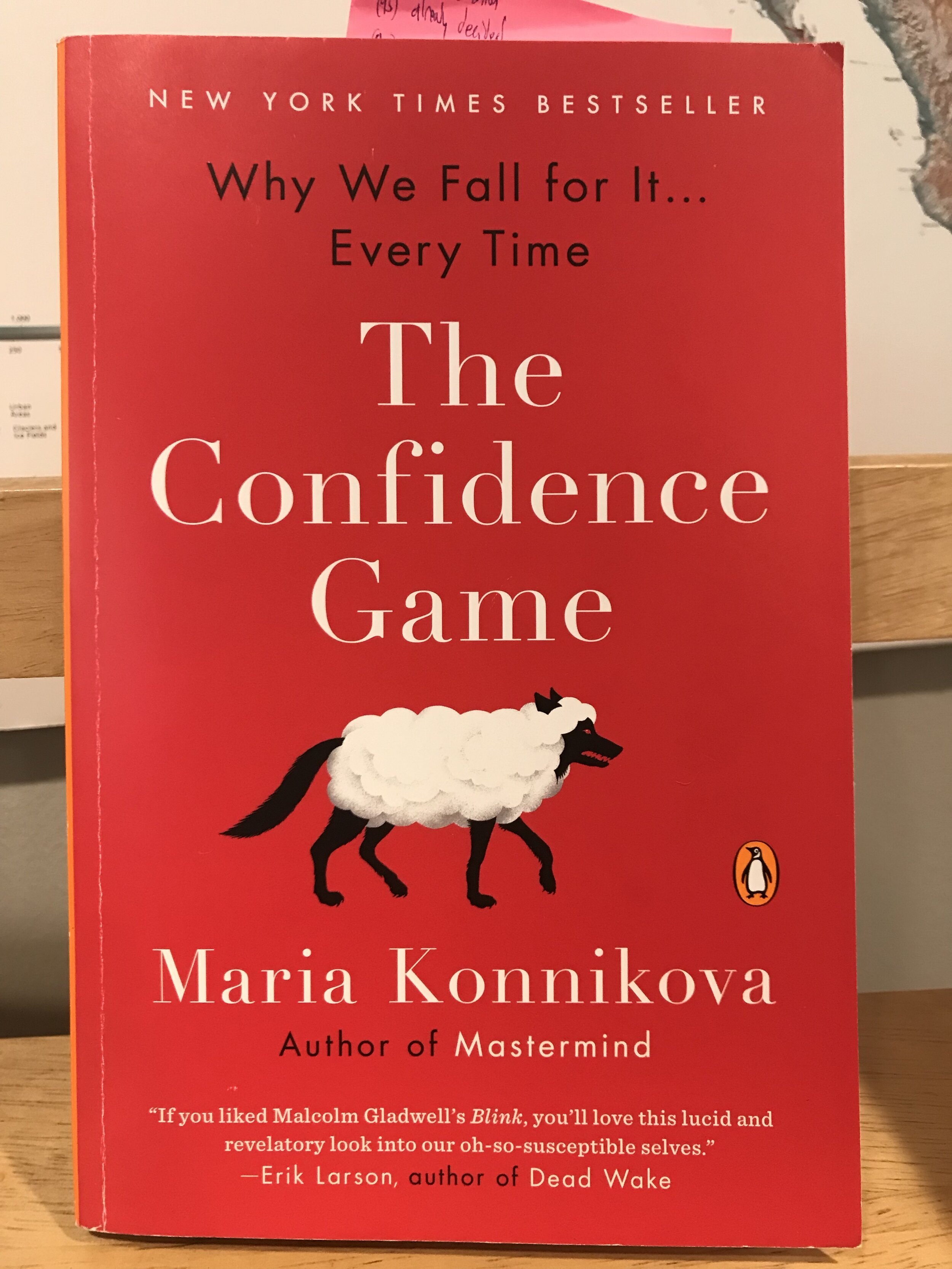 'The Confidence Game' by Maria Konnikova