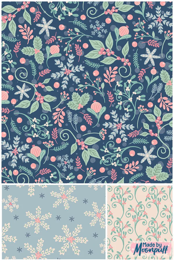 Whimsical Winter Flora