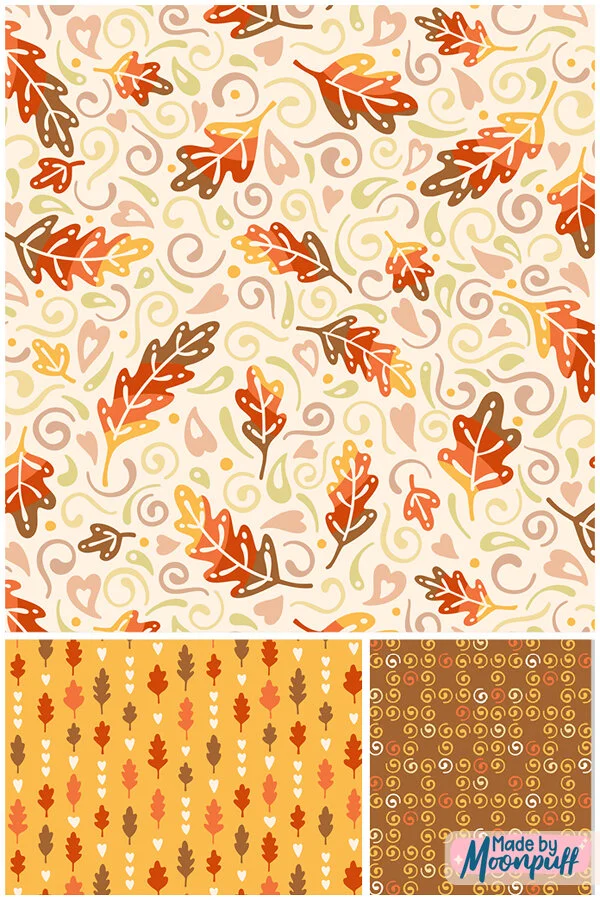 Swirling Leaves