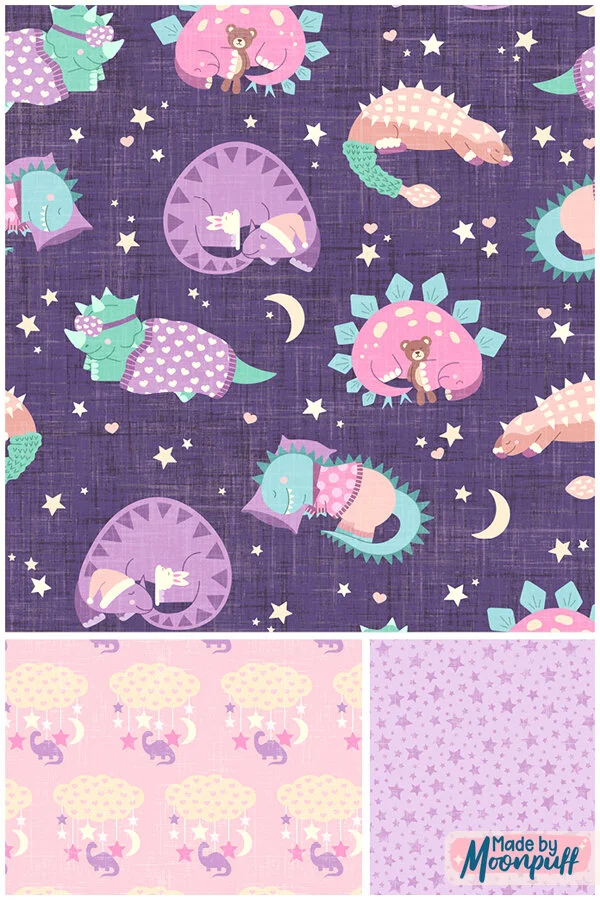 Lil’ Sleepy Dinos Girl