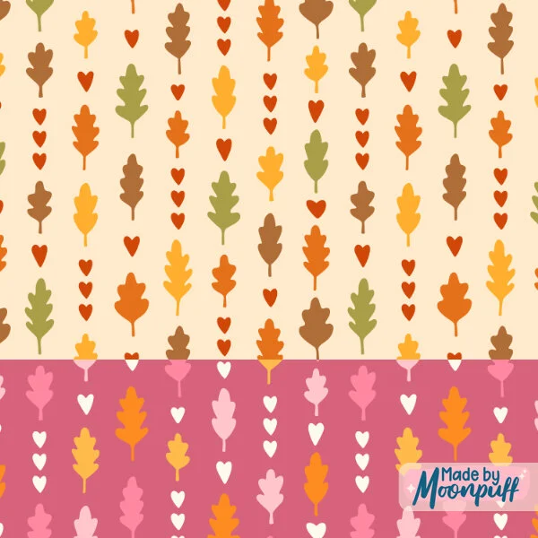 Leaves &amp; Heart Alt Colors.