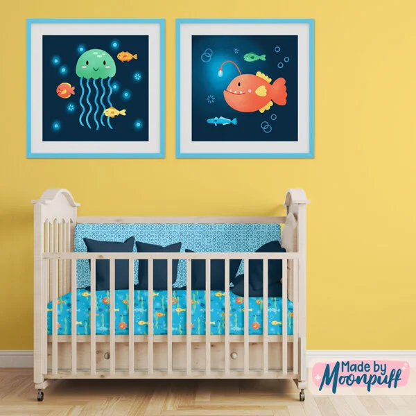 Deep Sea Cuties Mockup.